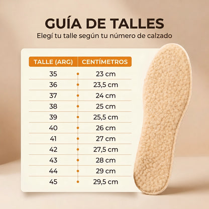 Plantillas de Corderito Térmicas – Adiós al Frío en tus Pies