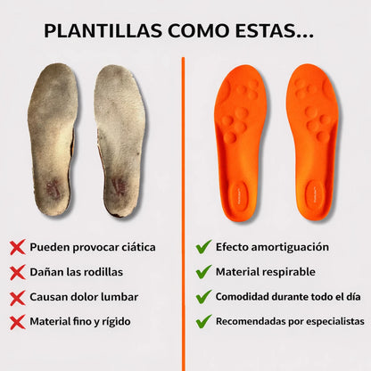 Plantillas PieNube™ - Camina en las nubes