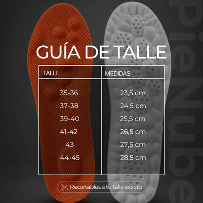 Plantillas PieNube — Jugá sin dolor